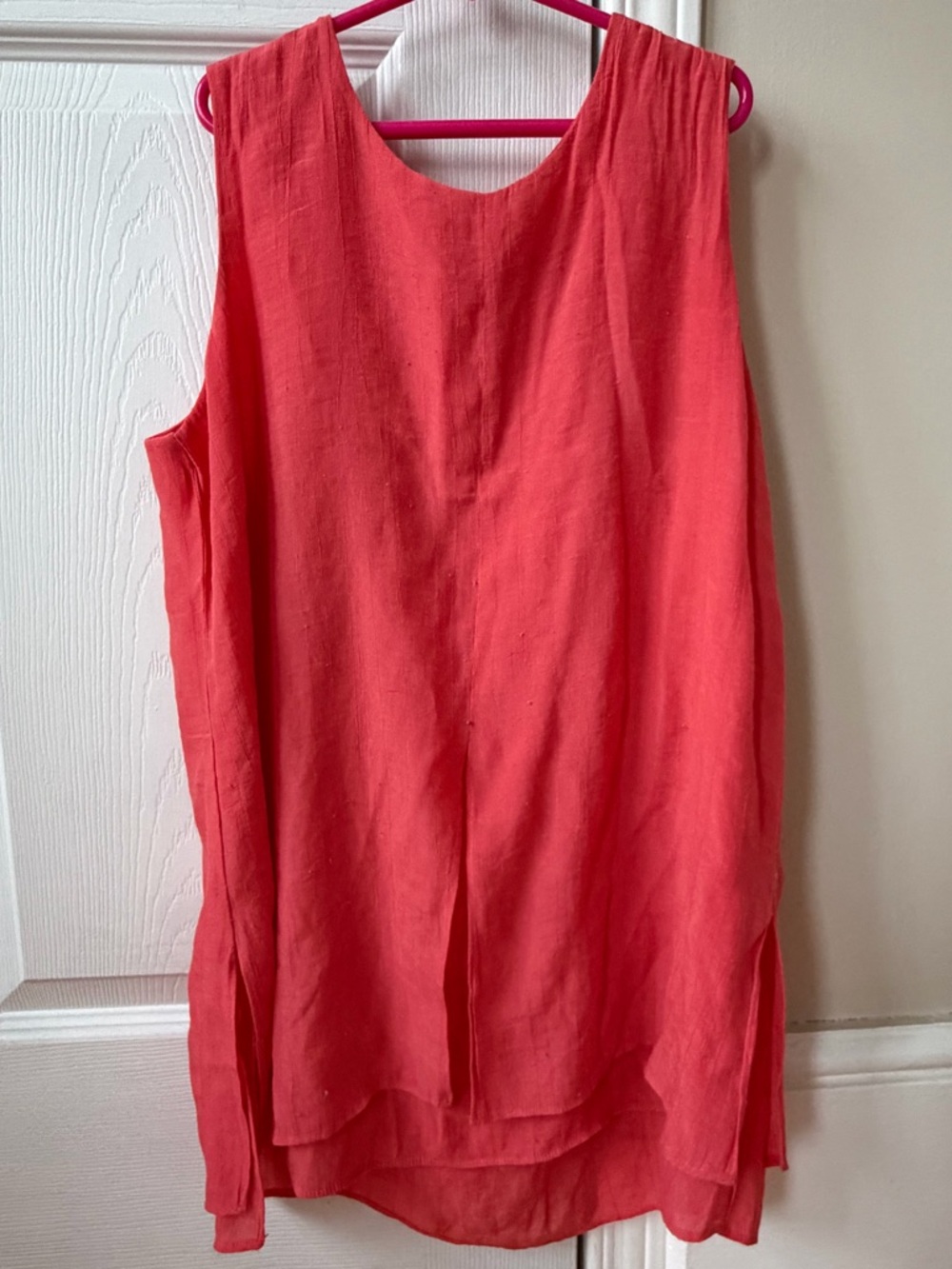 🌸2 for 30🌸 Sleeveless Breezy Coral Top with Layers